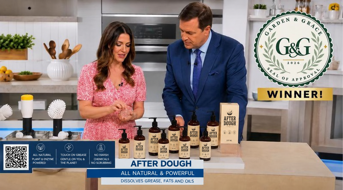 After Dough featured image with updated After Dough bottle, carton and banner branding